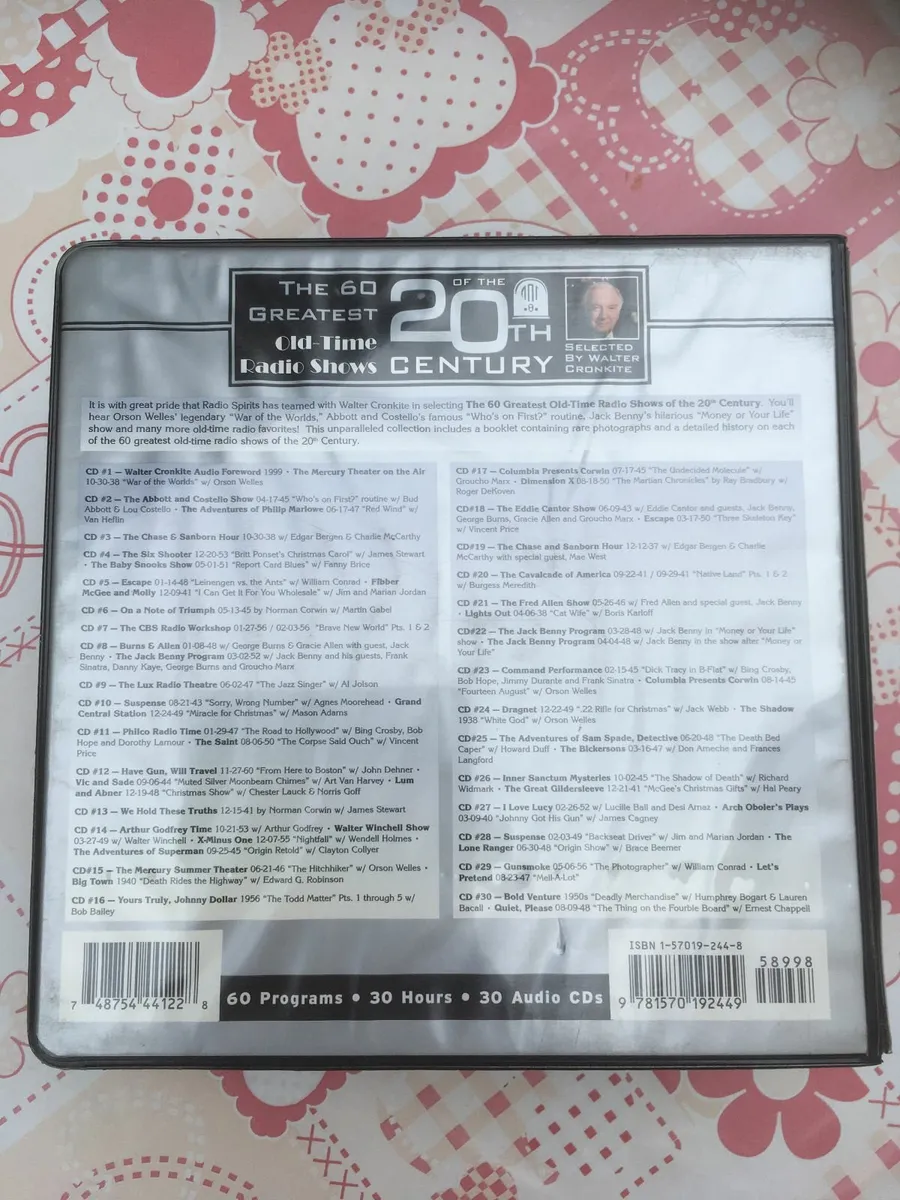 RARE The 60 Greatest Old Time Radio Shows CD Set - Image 3