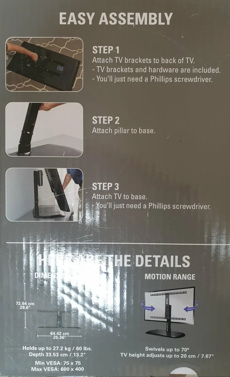 Swivel tv base - Image 3