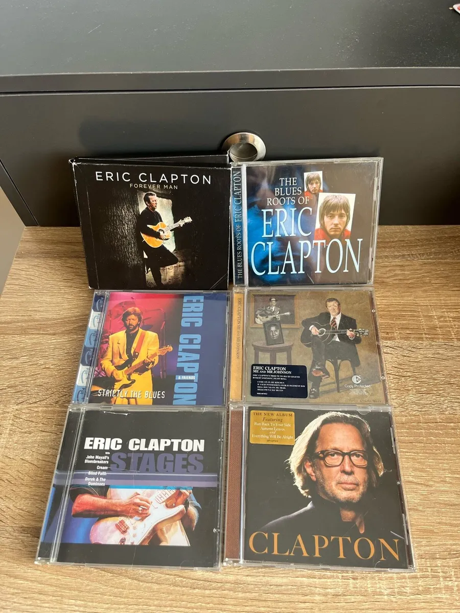 Eric Clapton CD Set of 6 - Image 1