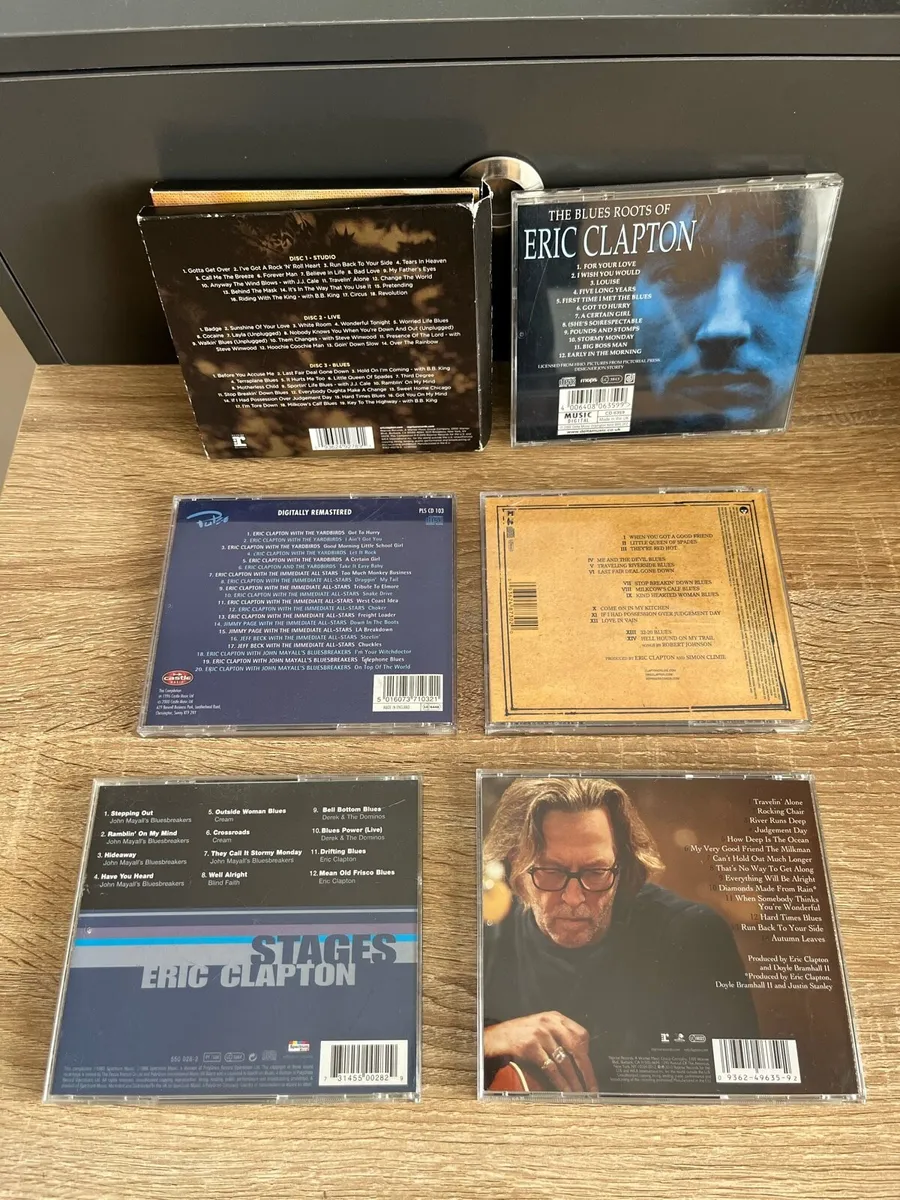 Eric Clapton CD Set of 6 - Image 2