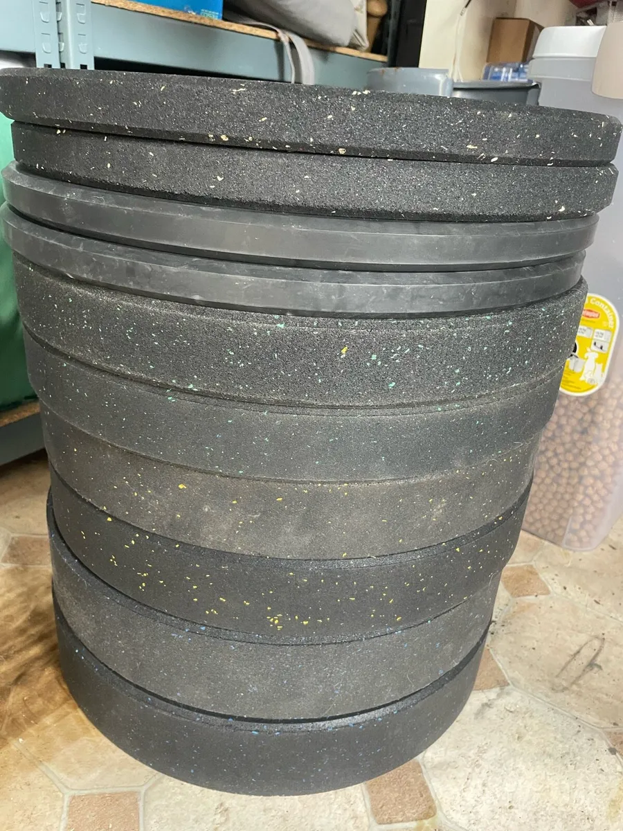 110kg Olympic weights - Image 1