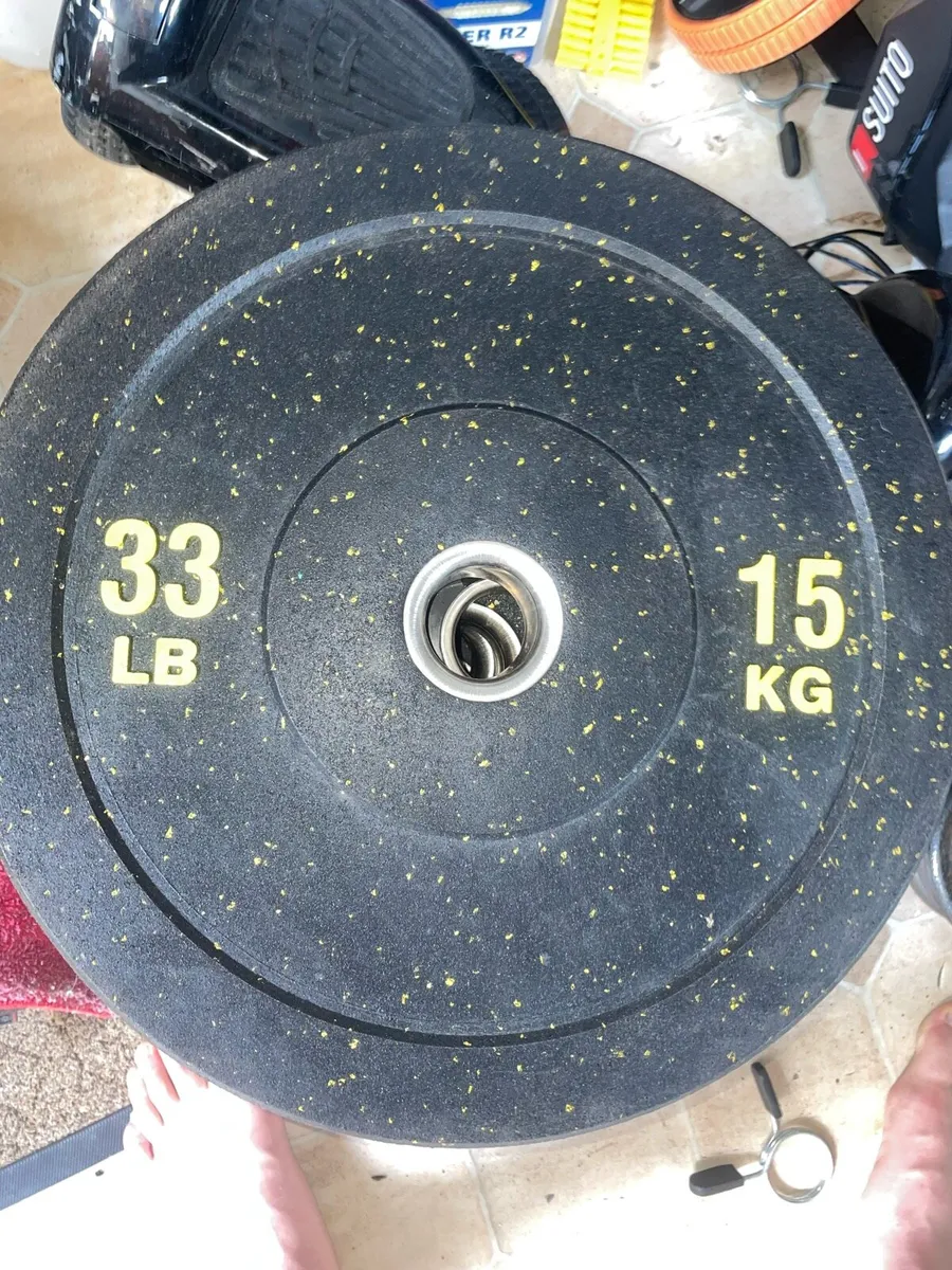 110kg Olympic weights - Image 4