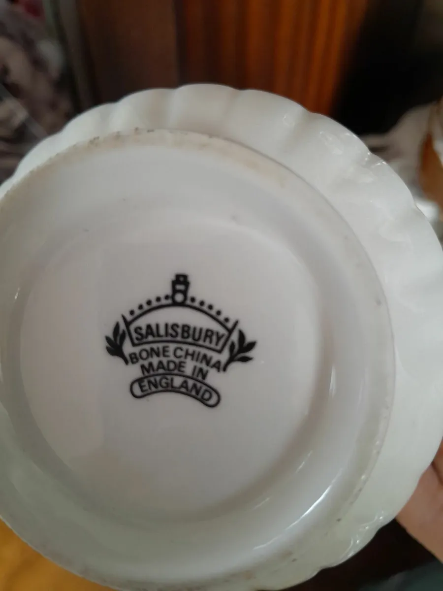 Sailsbury china set - Image 2