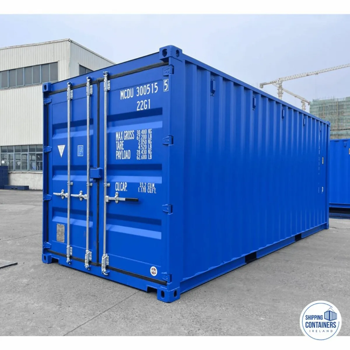 New Blue 20FT Shipping Container - Image 1
