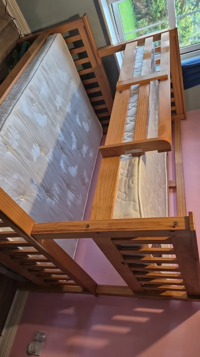 Triple (single, double) bunk beds for sale - Image 1