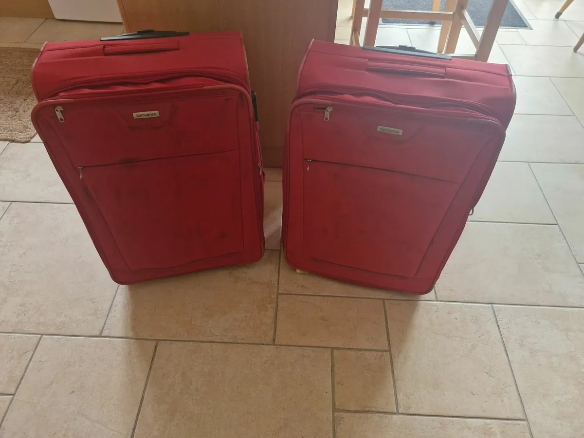 Samsonite suitcases
