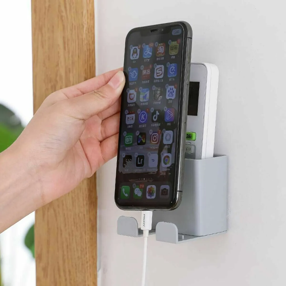 Wall Hanging Remote Controller Mobile Phone Bracke - Image 4