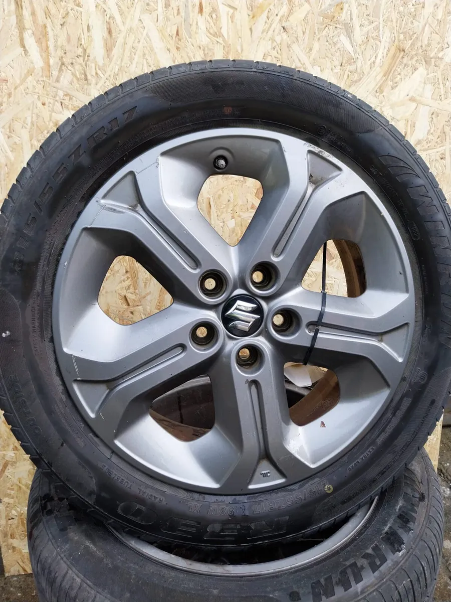 2015 Suzuki Vitara 17" Alloy Wheels Set 215/55R17 - Image 1