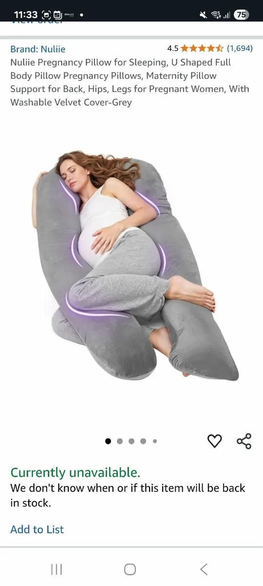 New Pregnancy pillow - Image 3