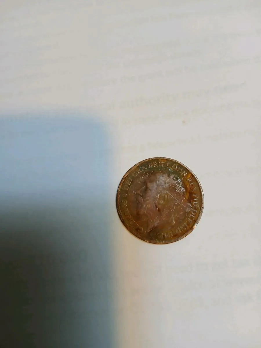 VINTAGE  ENGLISH PENNY - Image 1