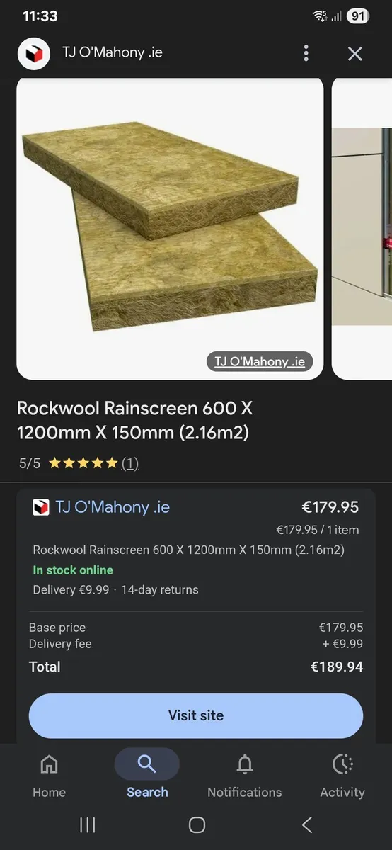 Rockwool insulation board - Image 2