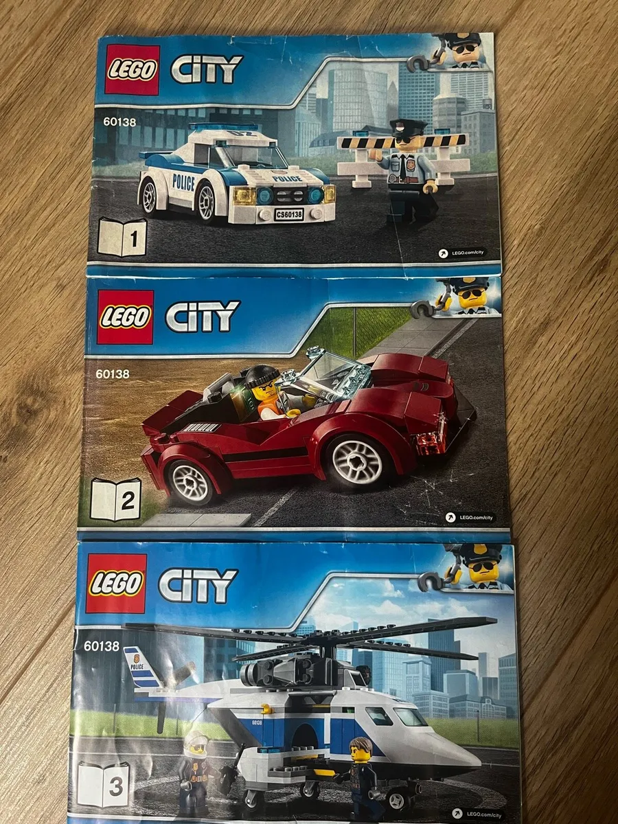 LEGO City Cars and Helicopter - Image 1