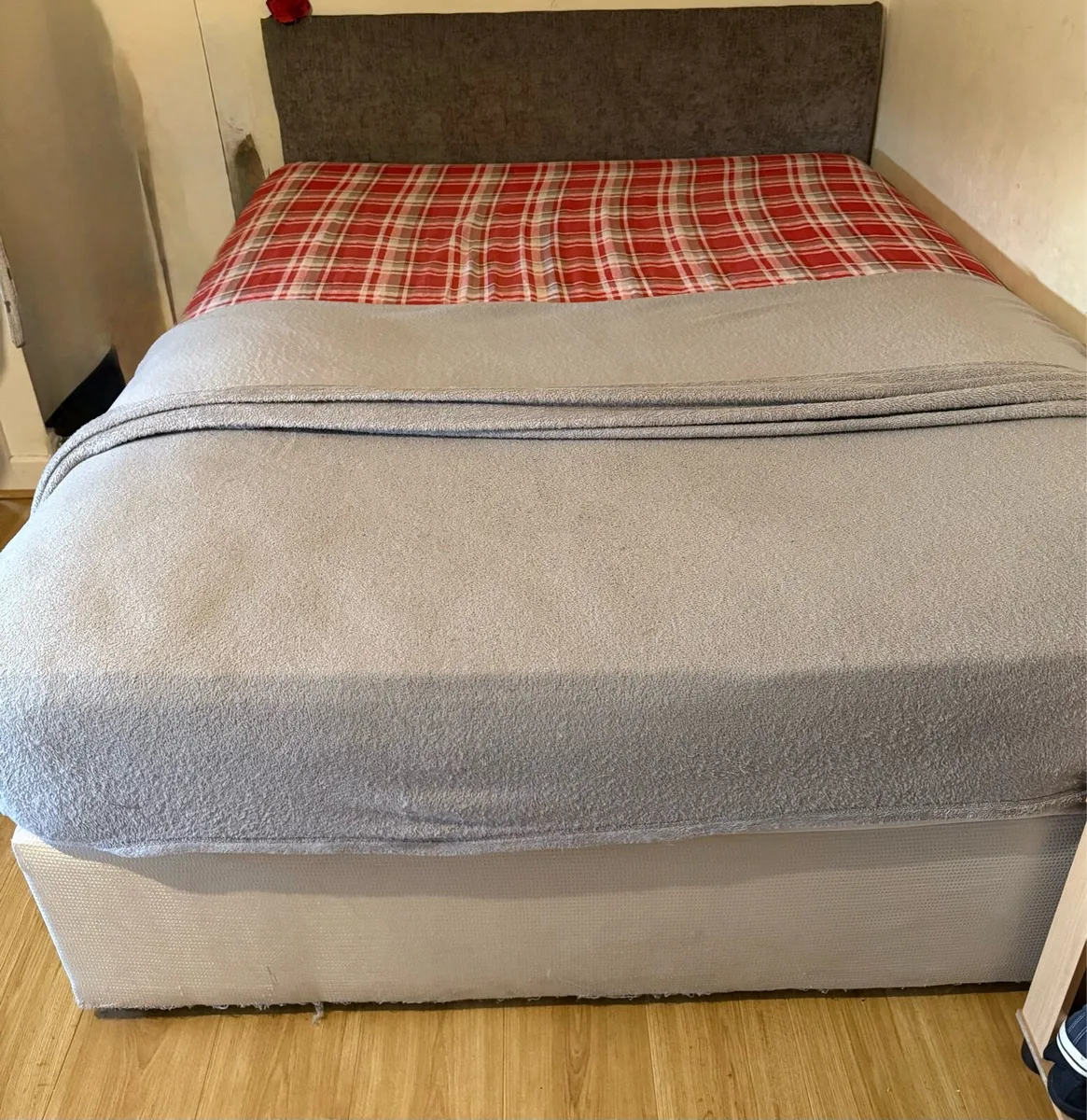 King size Bed and mattress - Image 1