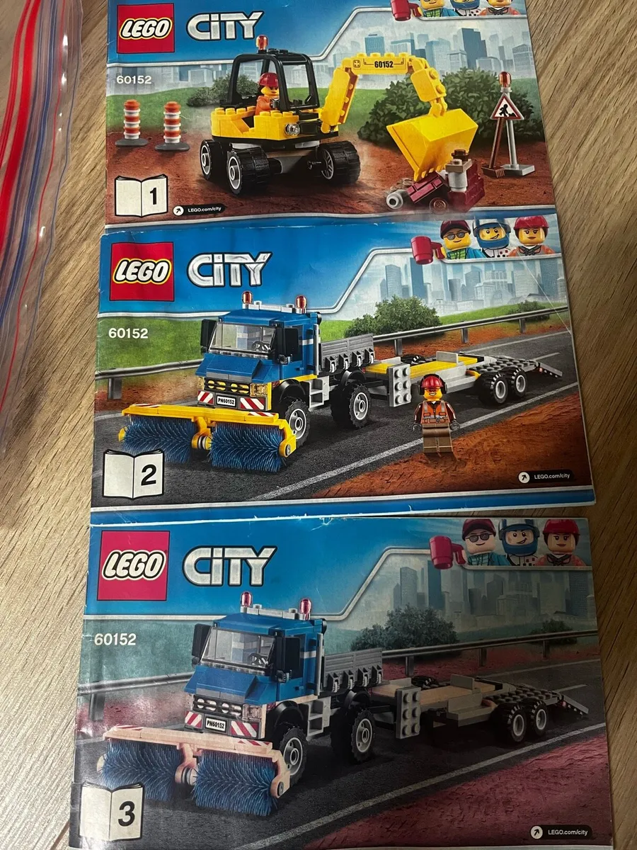 LEGO City Sweeper & Excavator - Image 1