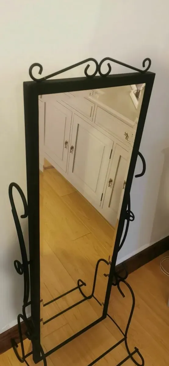 Wrought iron mirror x 2 - Image 3