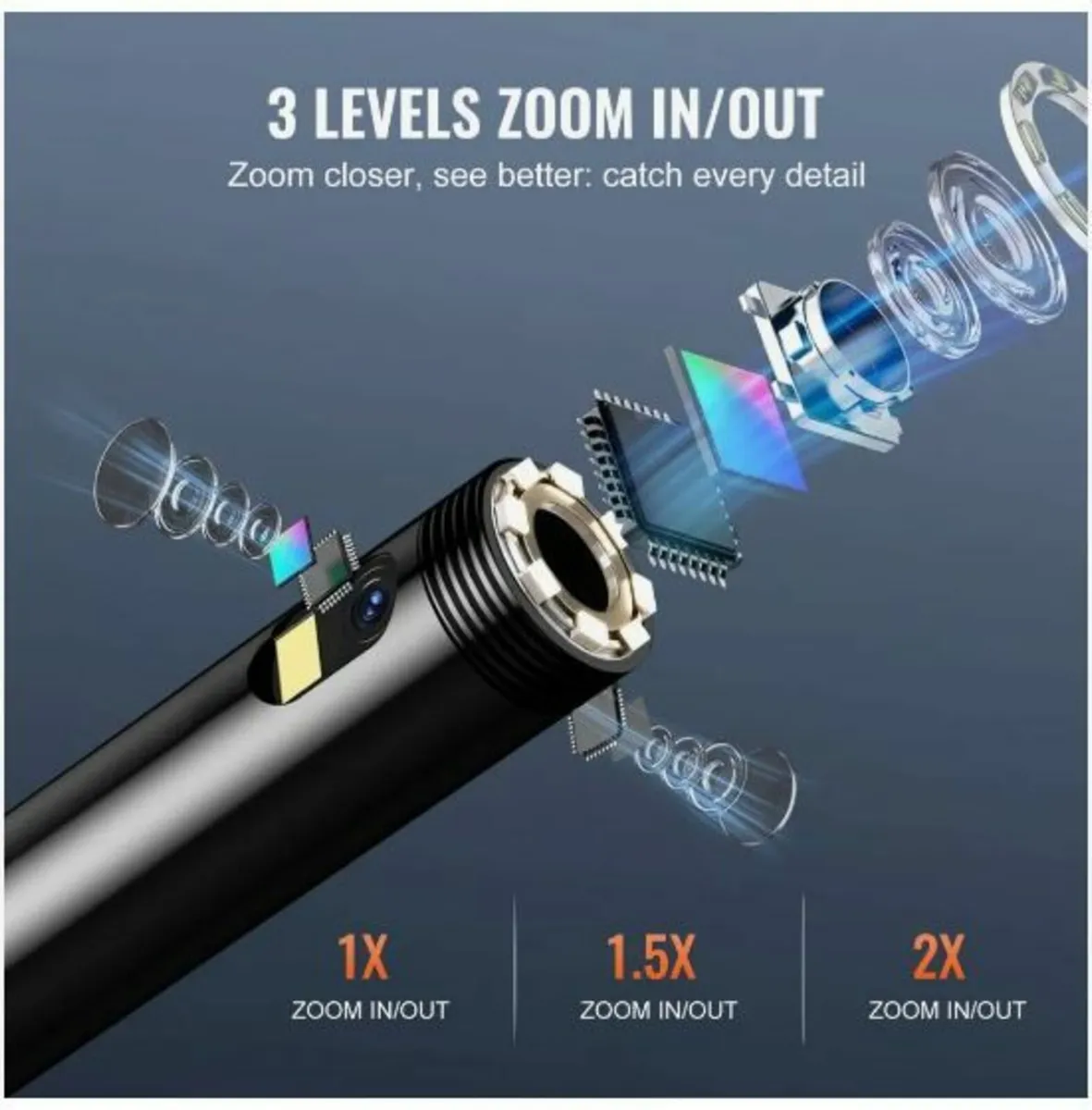 Endoscope Camera with Lights Triple - Image 4