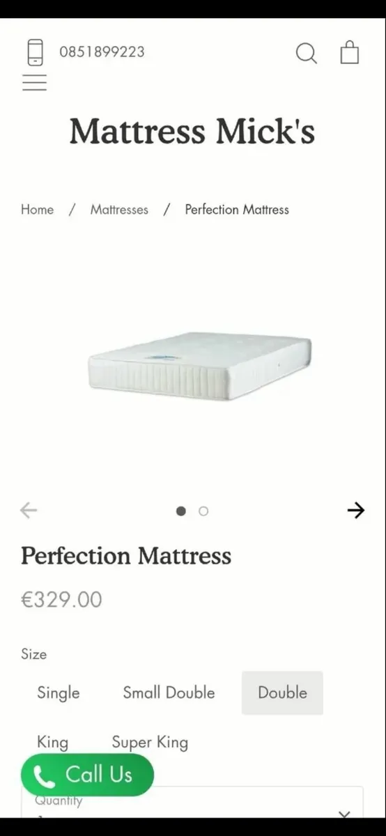 Double mattress new - Image 1