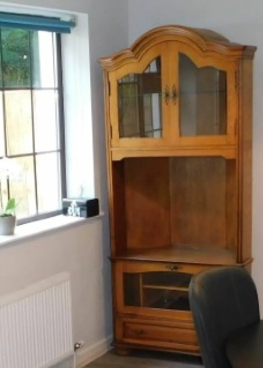 Kitchen dresser / Corner cabinet / Vintage style - Image 1