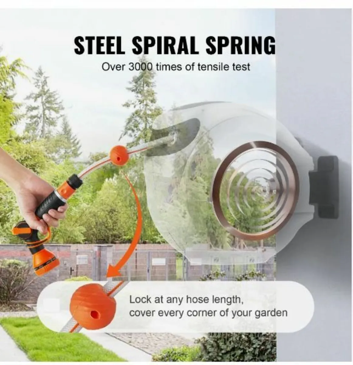 Retractable Hose Reel Water Hose Reel - Image 4