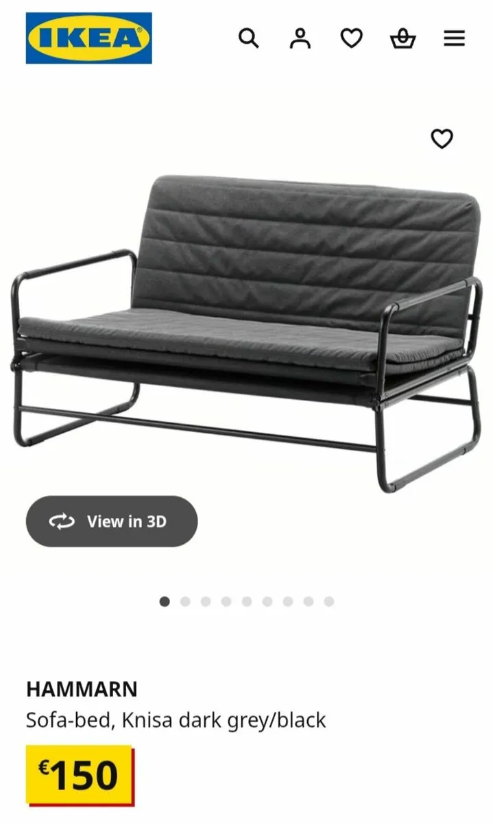 Ikea double sofa bed