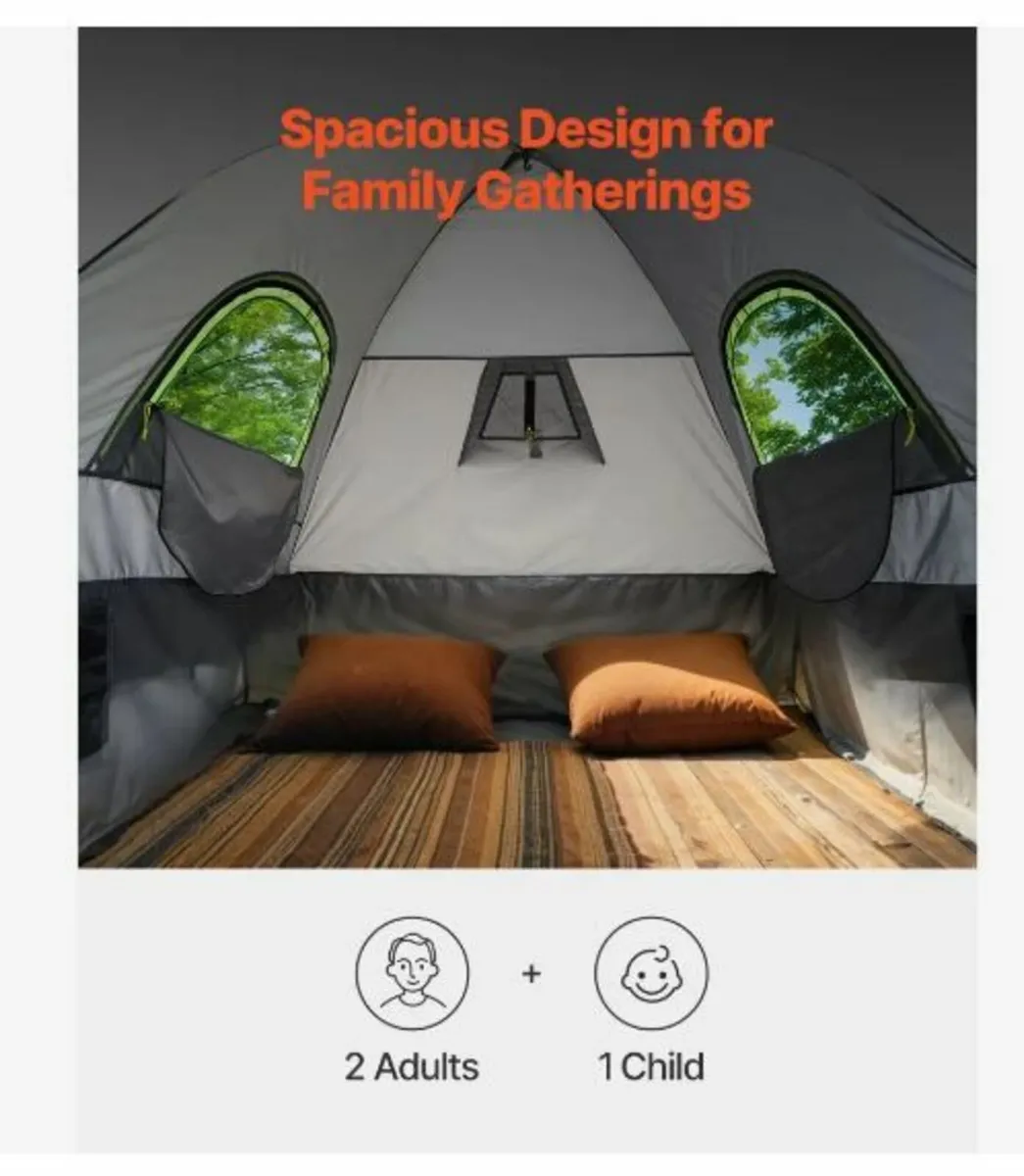 Truck Tent 6.4-6.7ft Waterproof - Image 3