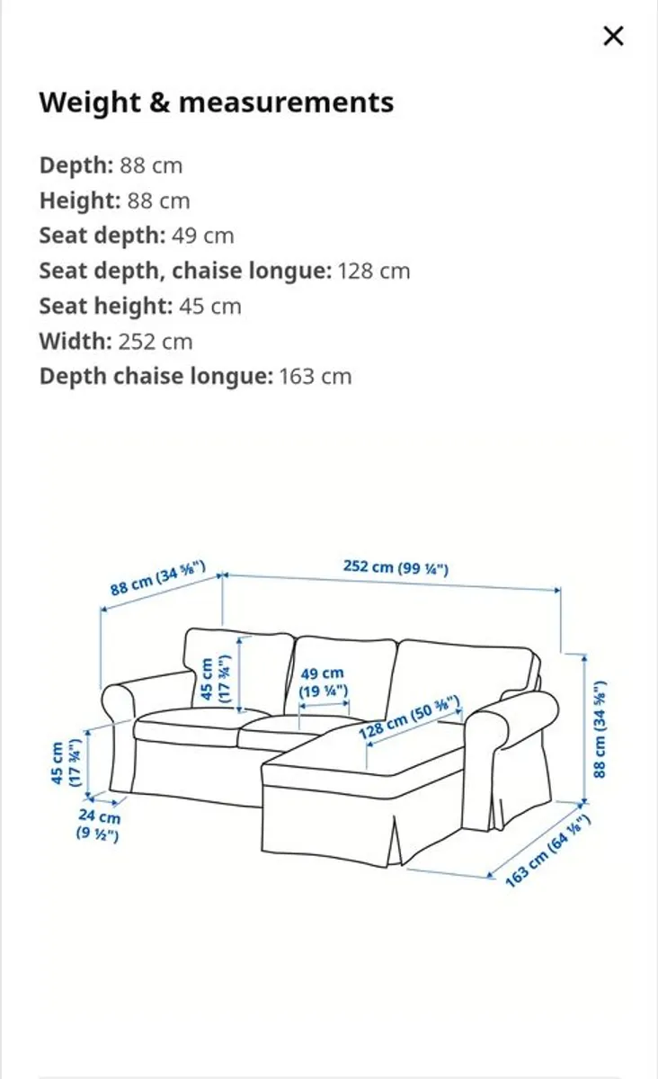 Sofa IKEA Ektorp - Image 3