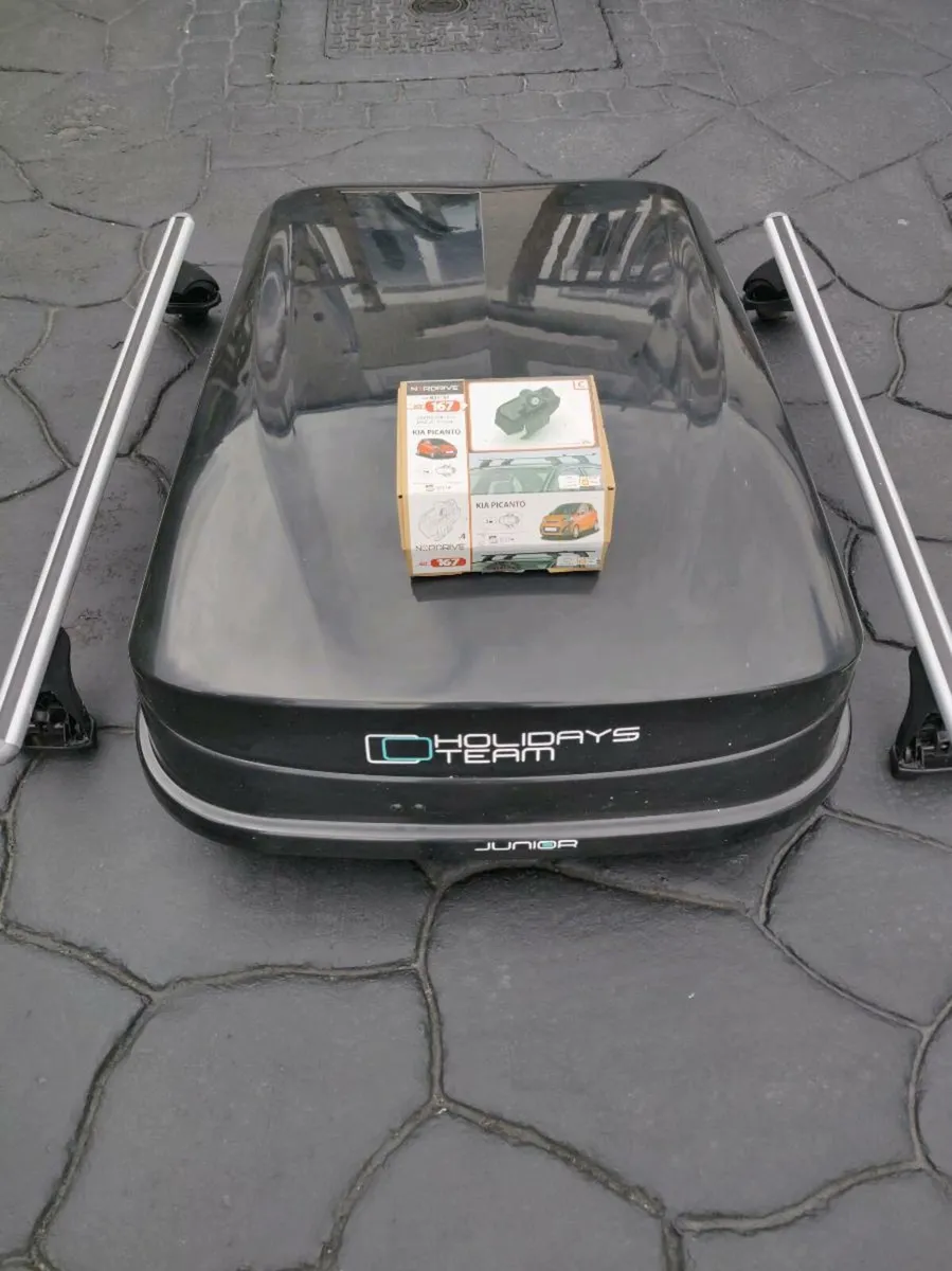 Kia Picanto roof luggage box - Image 1