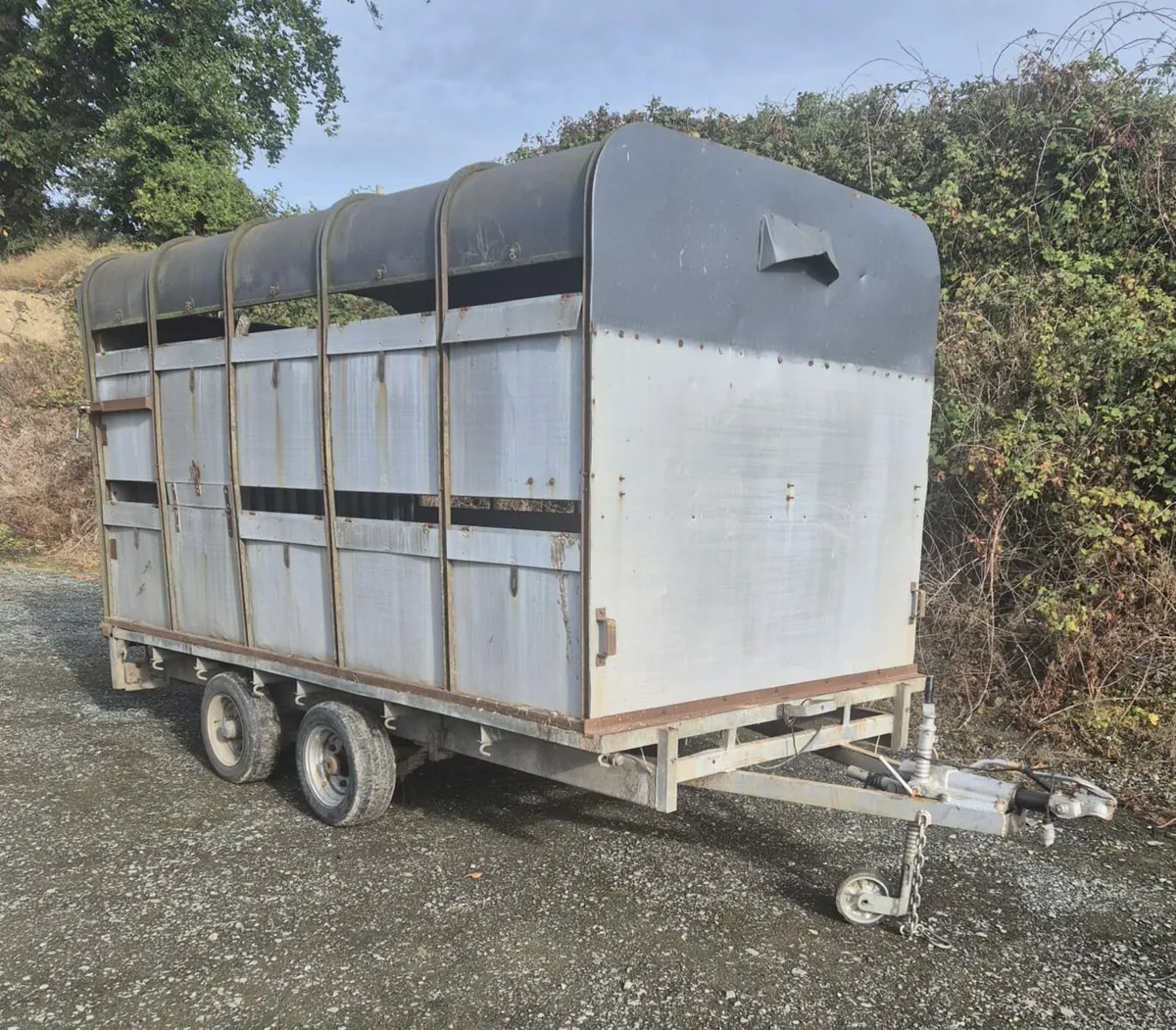 Ifor Williams 12 x 6,6 cattle trailer - Image 1