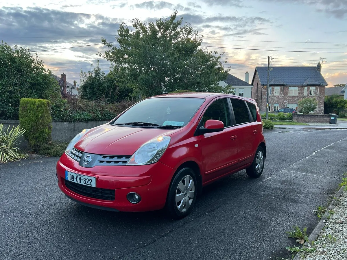 2009 Nissan Note 1.4 Petrol New NCT 21/09/26 - Image 2
