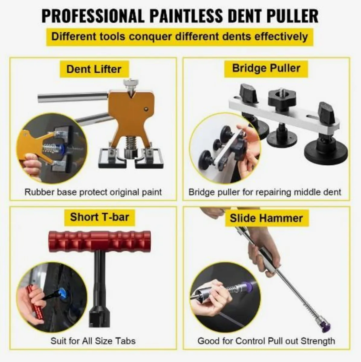 Dent Removal Tool, 89 Pcs Paintless - Image 2