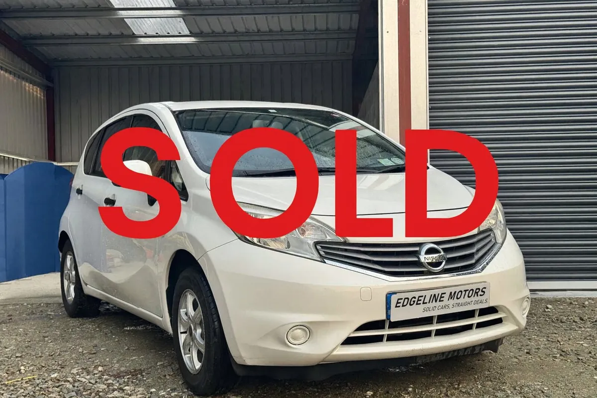 2013 Nissan Note 1.2 Automatic low mileage 54000km - Image 1