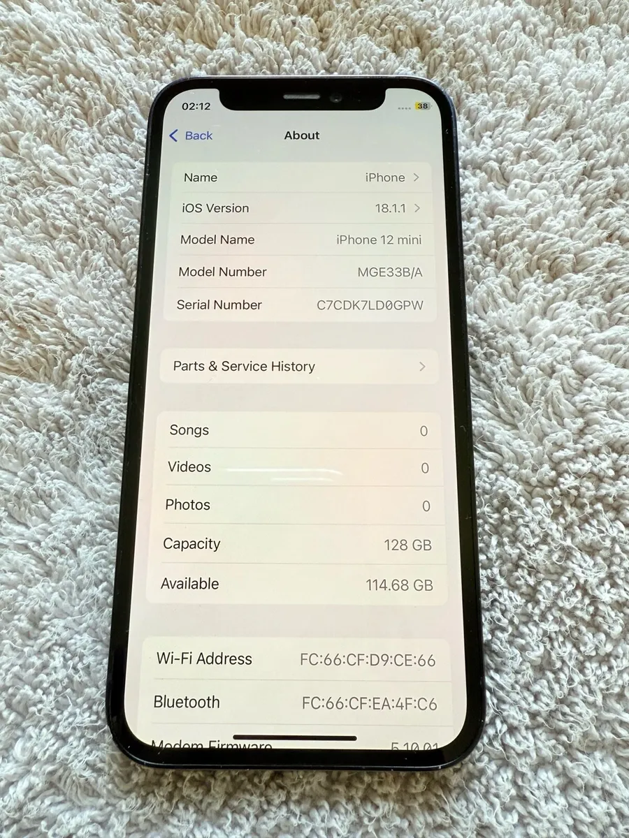 Apple iPhone 12 mini - 128gb unlocked - Image 3