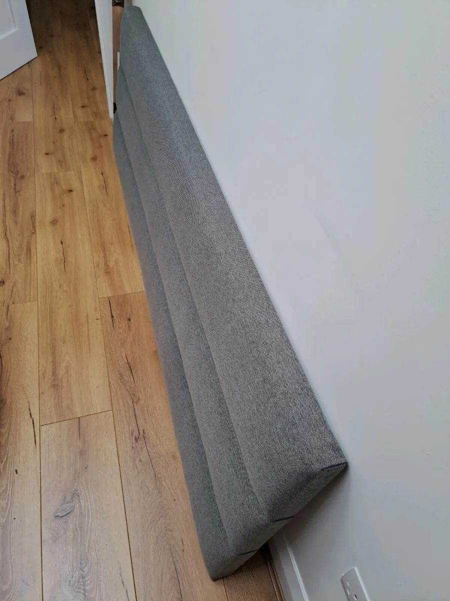 Irish made linen 6ft headboard - Image 2
