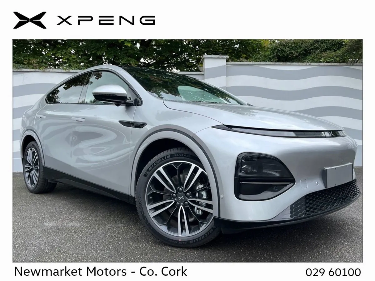 XPENG G6 Silver Coupe 66kwh Battery With 435 KM R - Image 1