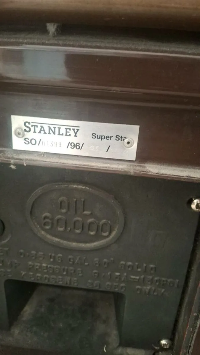 Stanley oil cooker - Image 1