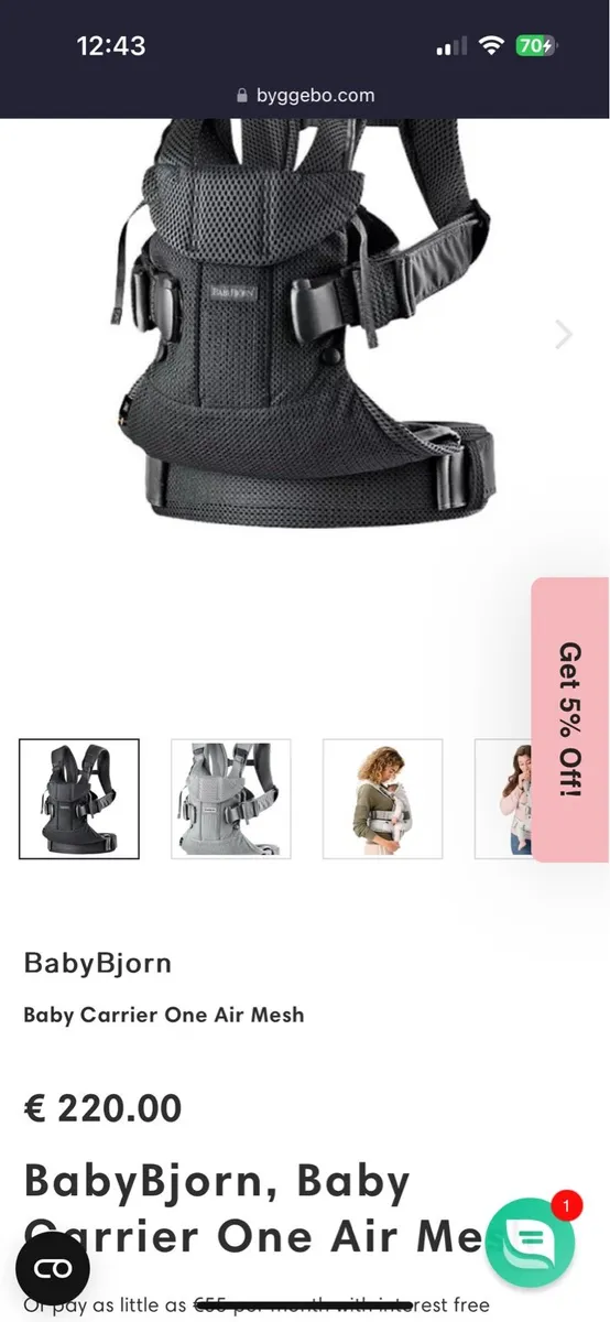 Baby harness Carrier - Image 2