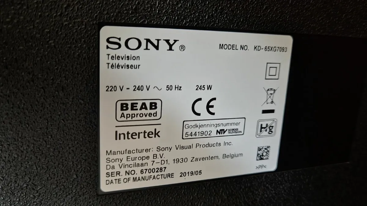 LED Sony TV - Image 3