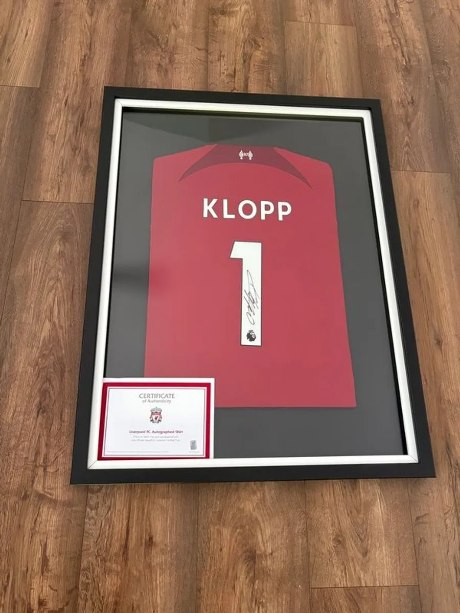 Jurgen Klopp signed Liverpool jersey - Image 2