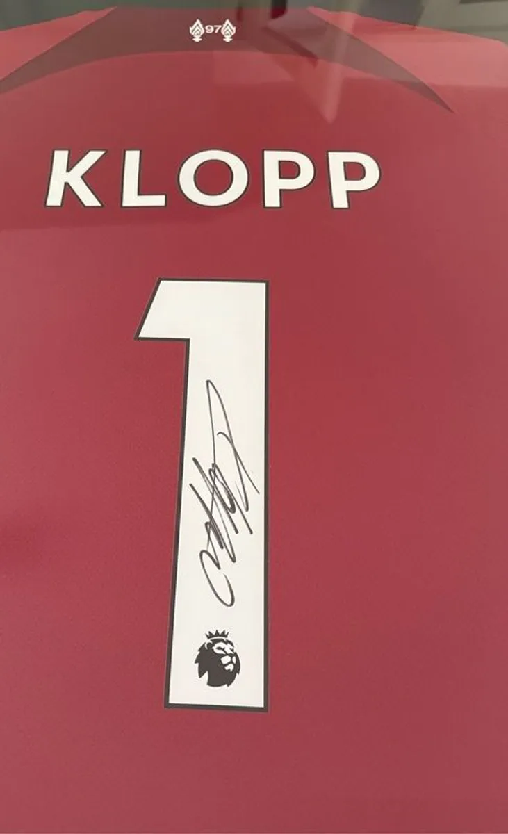 Jurgen Klopp signed Liverpool jersey - Image 3