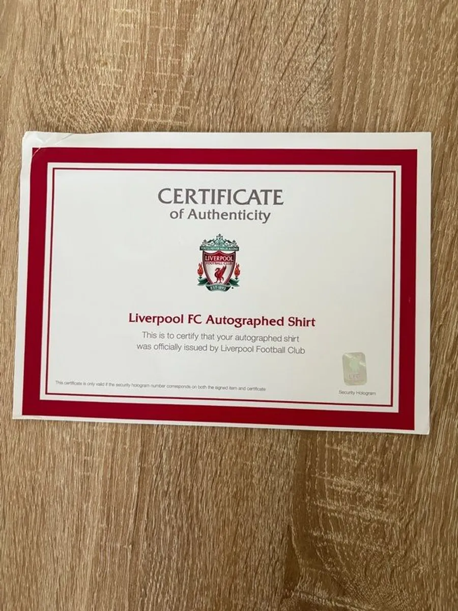 Jurgen Klopp signed Liverpool jersey - Image 4