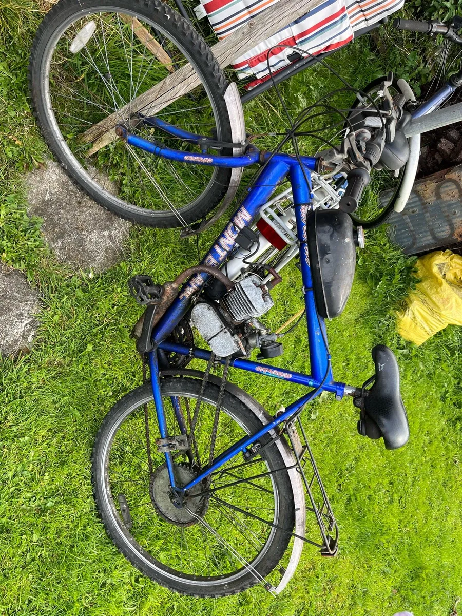 Petrol Bicycle Parts or Restoration Project - Image 1