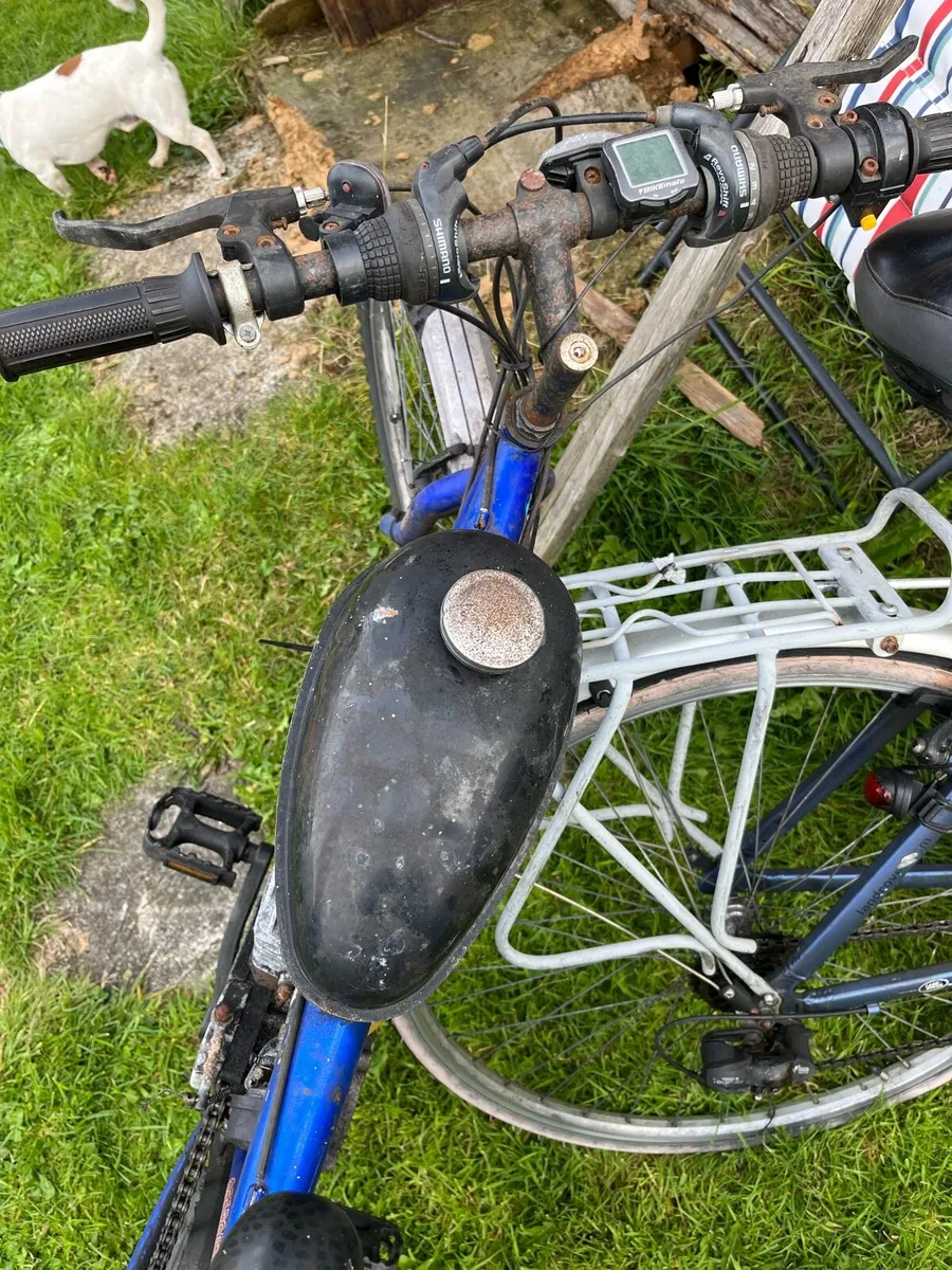Petrol Bicycle Parts or Restoration Project - Image 4
