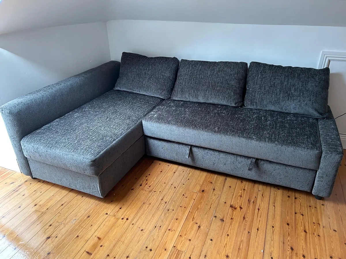 IKEA 3 seater sofa bed. Perfect condition. - Image 2