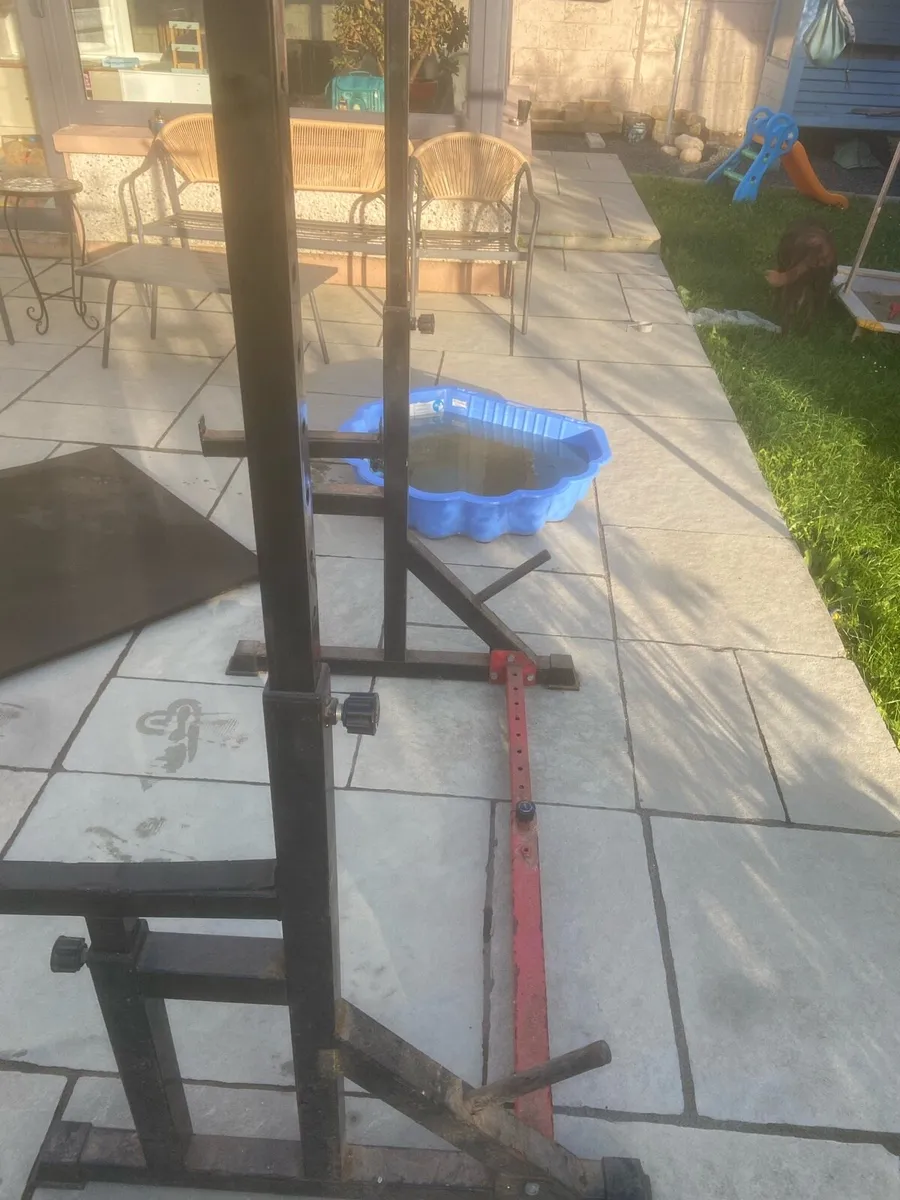 Adjustable squat rack - Image 4