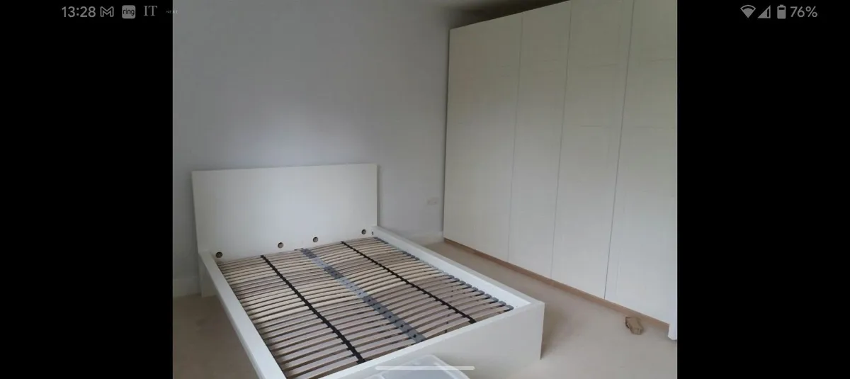 Ikea Malm double bed 140x200 - Image 3