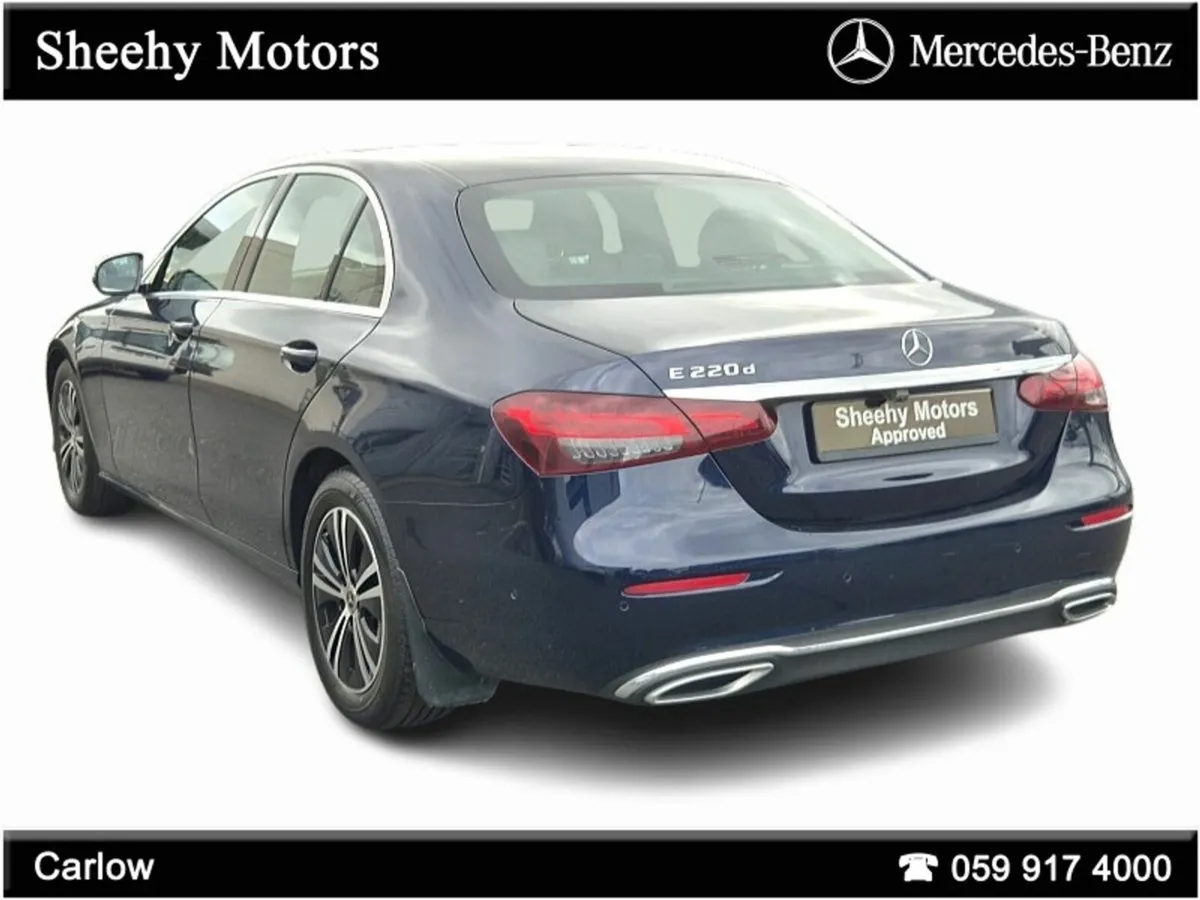 Mercedes-Benz E-Class E220d A/T Avantgarde Black L - Image 3