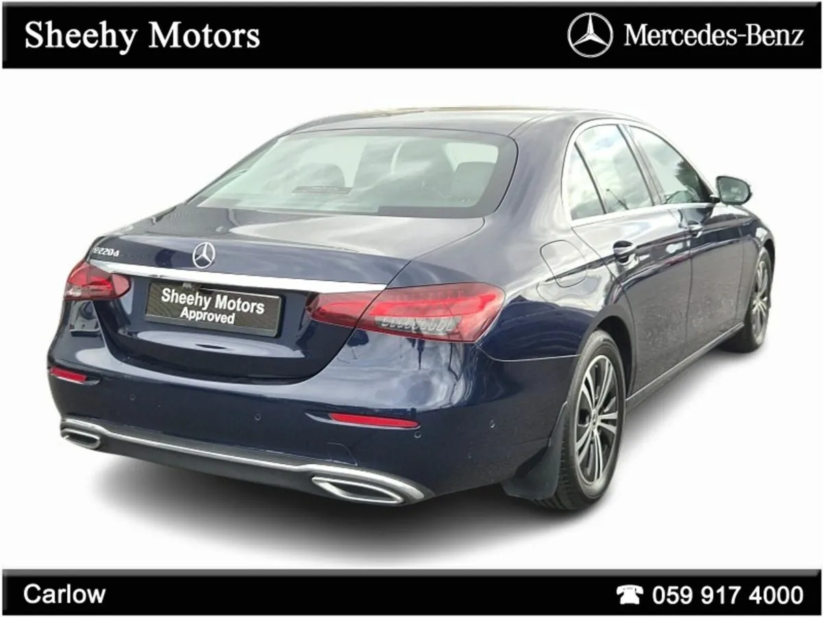 Mercedes-Benz E-Class E220d A/T Avantgarde Black L - Image 4