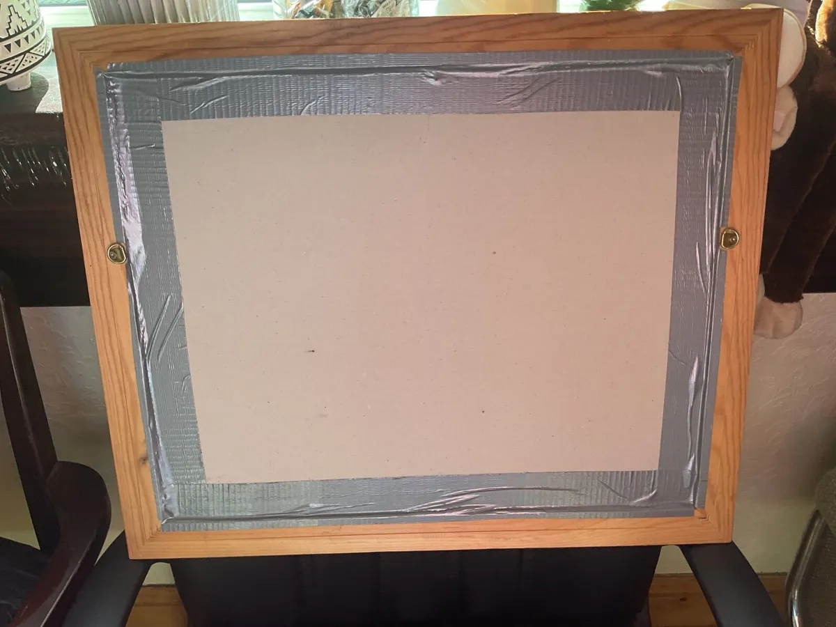 Large framed print of old vintage Irish currency - Image 2