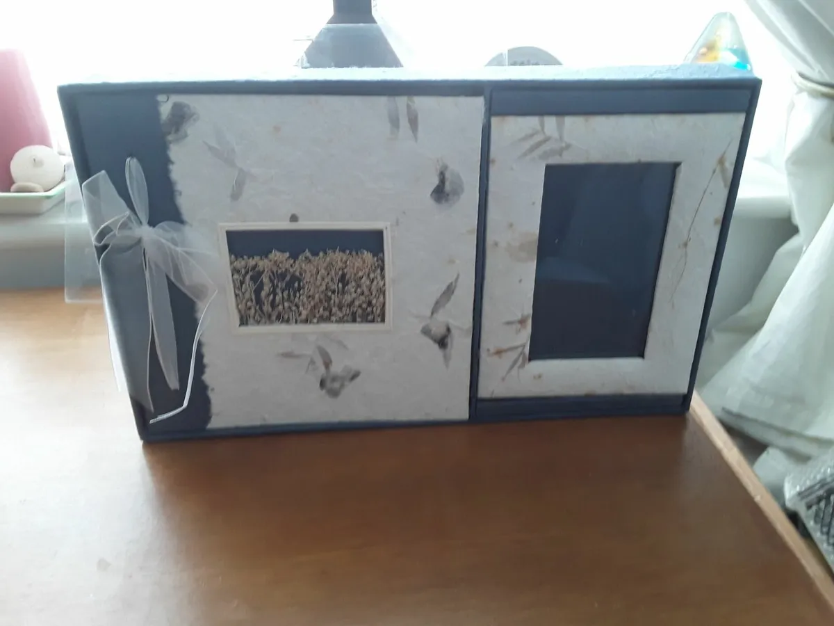 Brand new baby photo album picture frame and album - Image 1