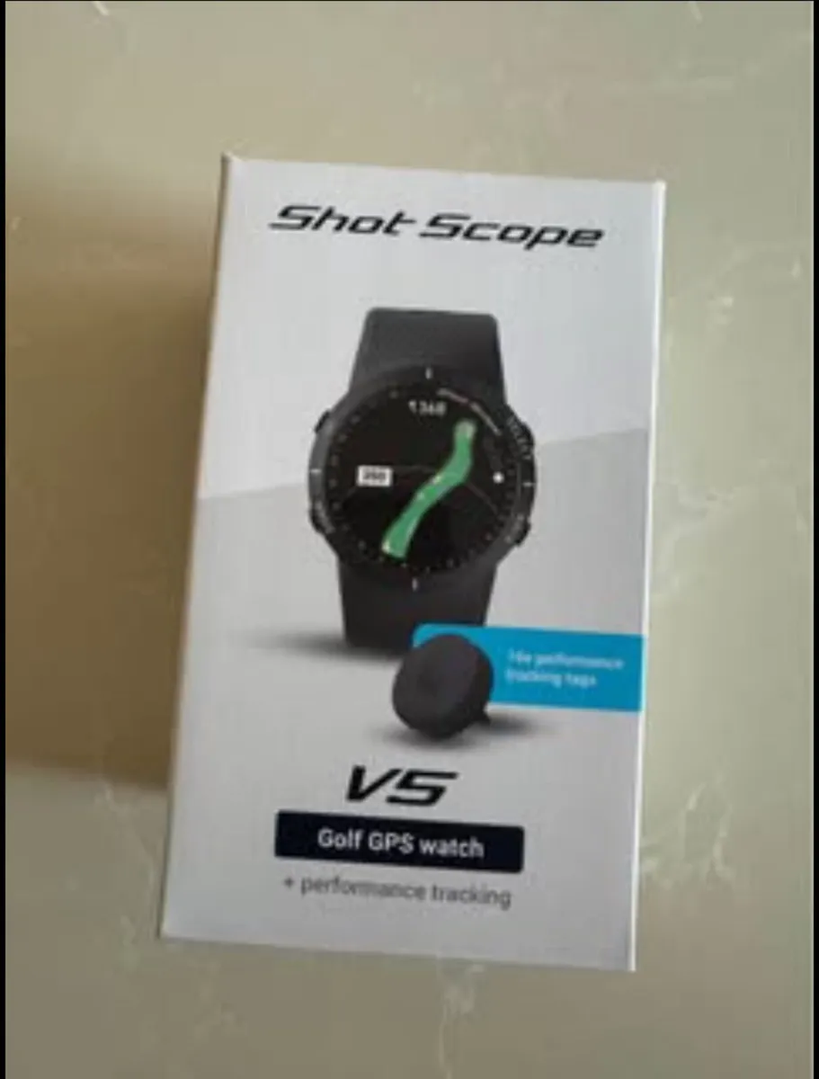 Shot Scope V5 GPS Golf Watch - Image 1